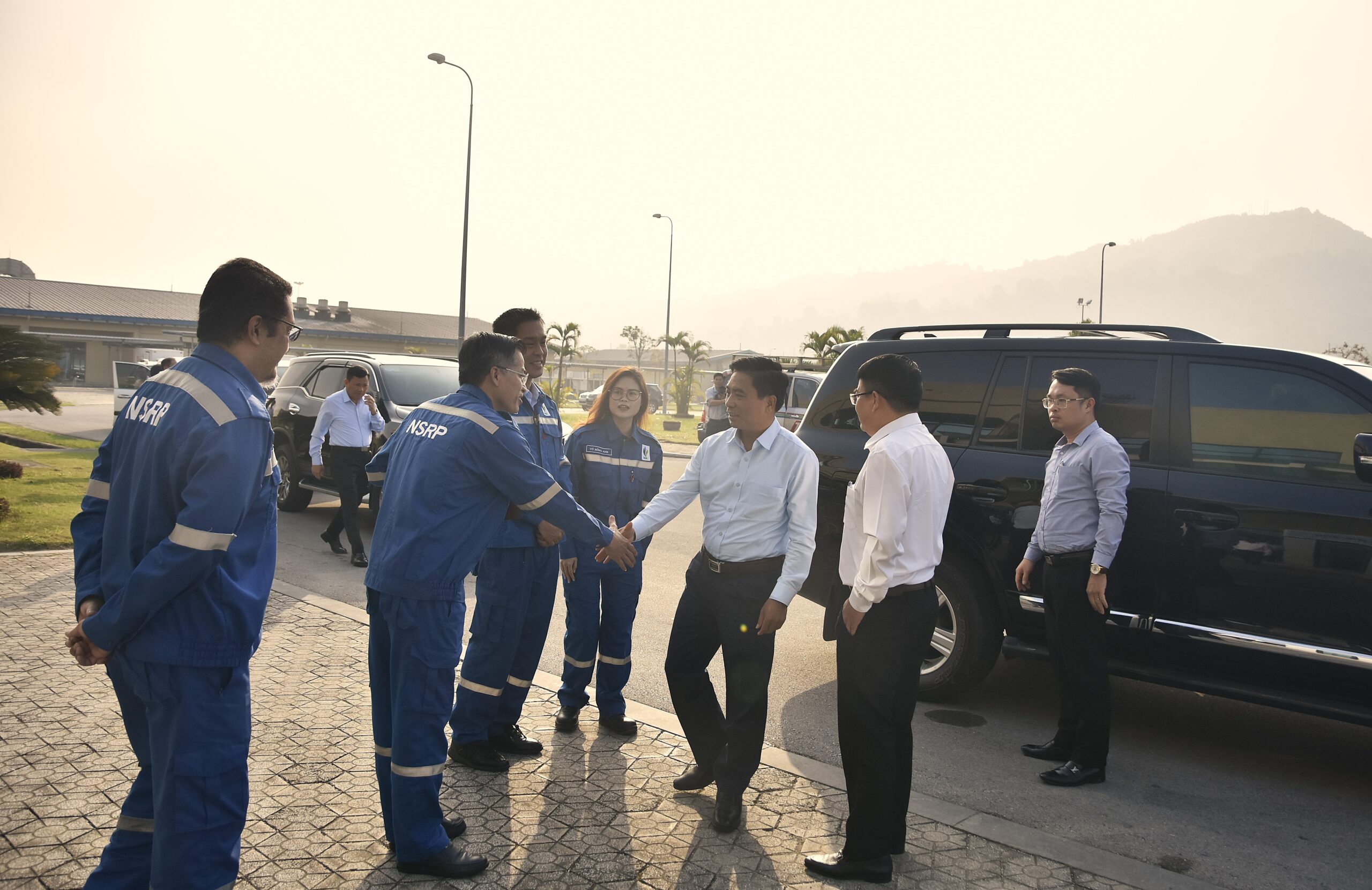 NSRP Management team welcomed Mr. Nguyen Doan Anh – Thanh Hoa Provincial Party Secretary and the delegation
