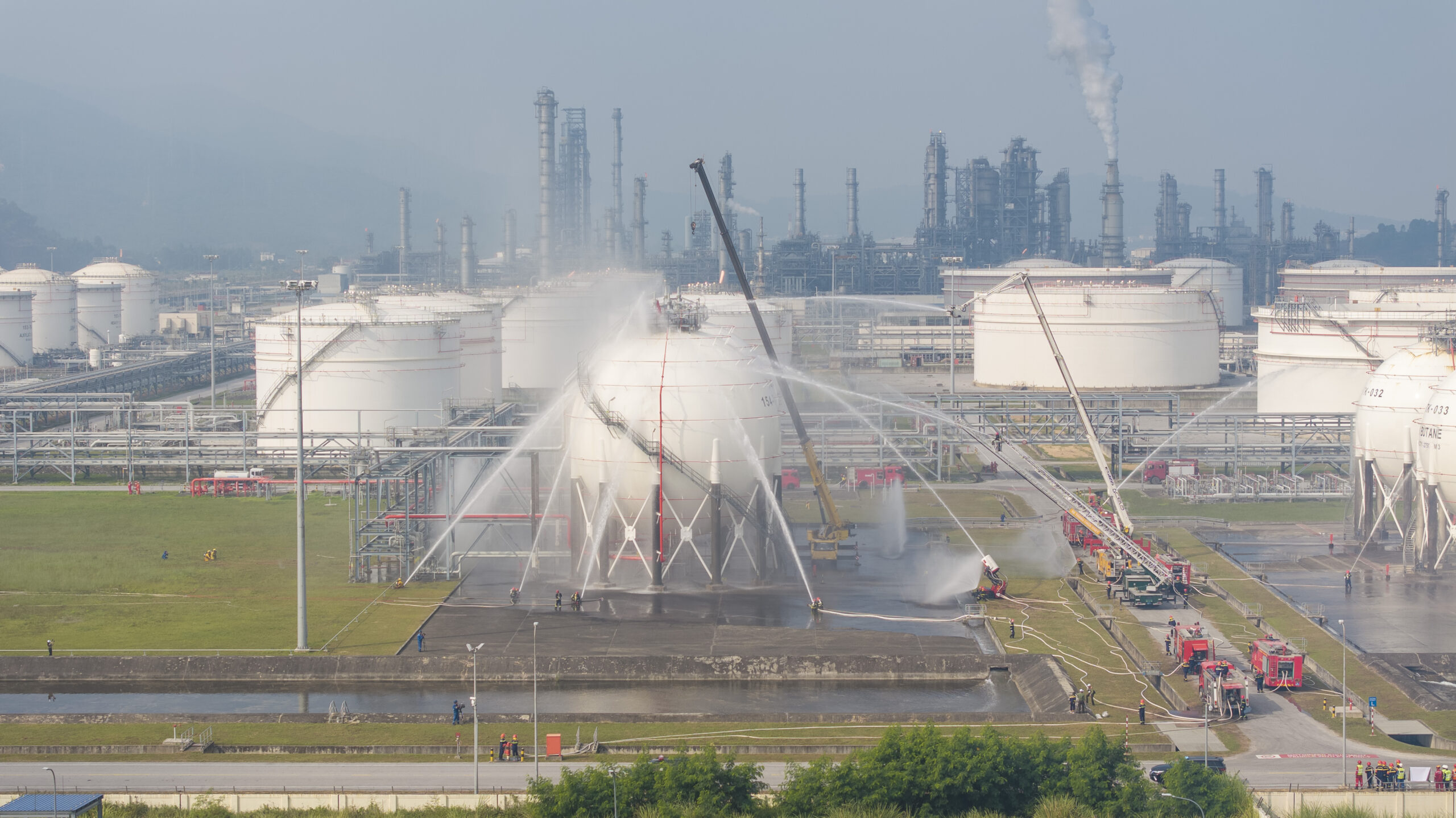 Overview of the Large scale Emergency Drill in Nghi Son Refinery